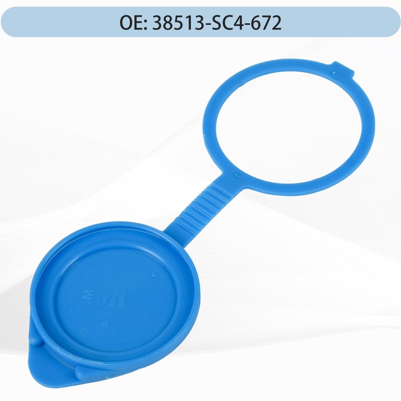 OKPARZ Compatible for Windshield Wiper Washer Fluid Reservoir Cap Acura MDX RDX ILX Honda Civic Odyssey CR-V Accord Civic 38513-SC4-672 - Image 3